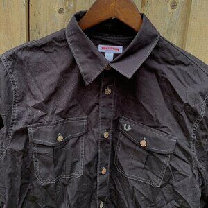 True Religion Button Up Shirt Medium